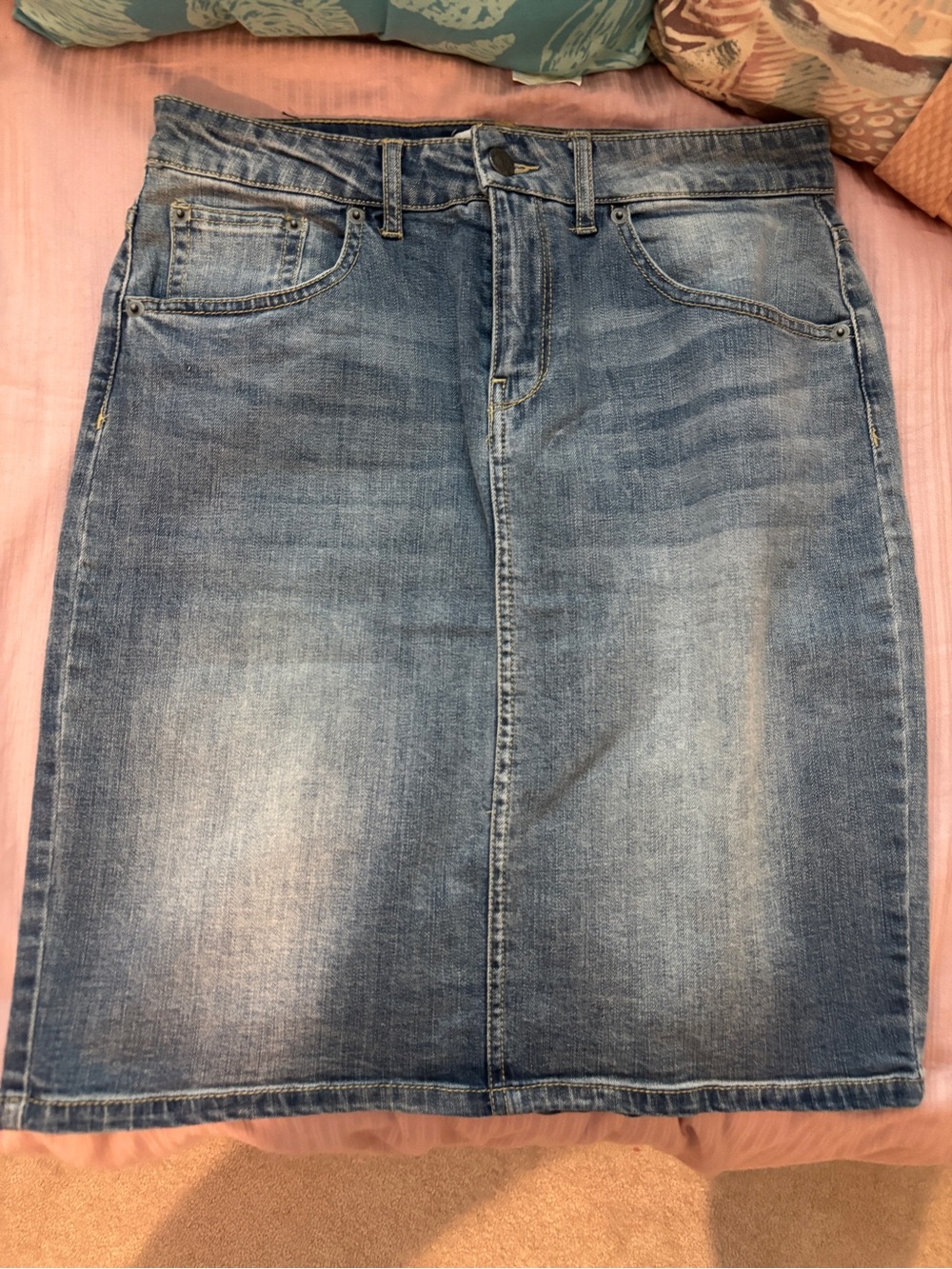 Kenneth Cole Reaction Jean Skirt